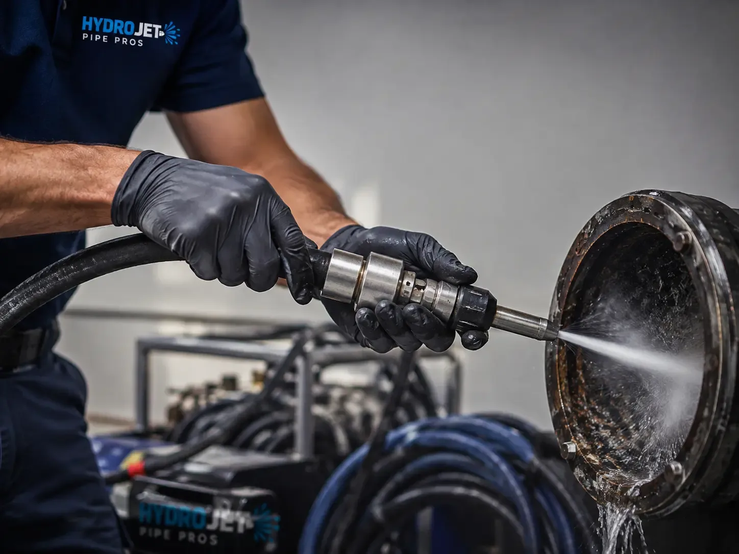 Hydro Jet Pipe Descaling in Ashland, LA